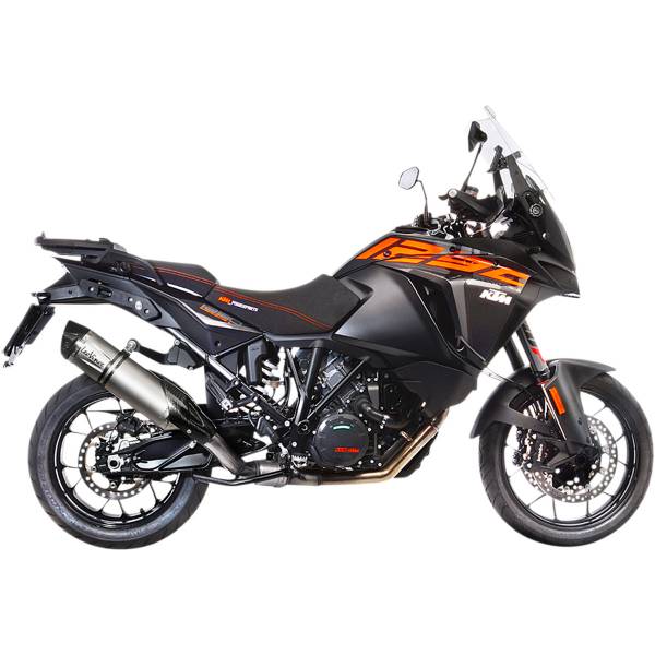 LV One Evo Titanium Limited Edition スリップオンマフラー 17年-18年 KTM 1090 Adventure シルバー