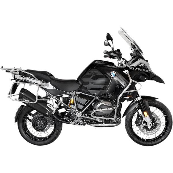 LV-12 Black Edition スリップオンマフラー 19年-23年 BMW R 1250 GS 黒