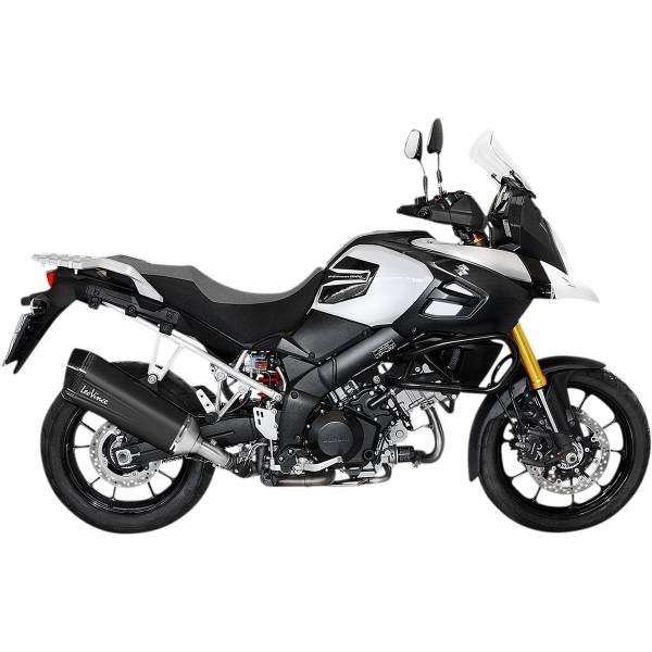 【セール特価】 LV-12 Black Edition スリップオンマフラー 14年-19年 V-Strom1000 黒
