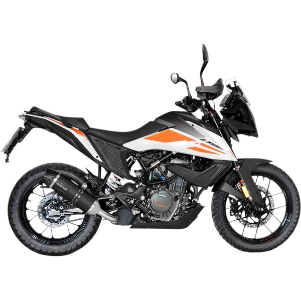 LV One EVO スリップオンマフラー 20年-23年 KTM 390 Adventure 黒