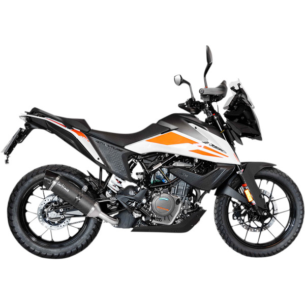 【セール特価】 LV One EVO スリップオンマフラー 20年-23年 KTM 390 Adventure 黒