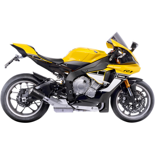 LV-10 スリップオンマフラー 15年-23年 YZF-R1 M 黒 