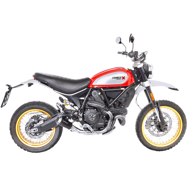 LV-10 スリップオンマフラー 17年-22年 ドゥカティ Scrambler Desert Sled 黒