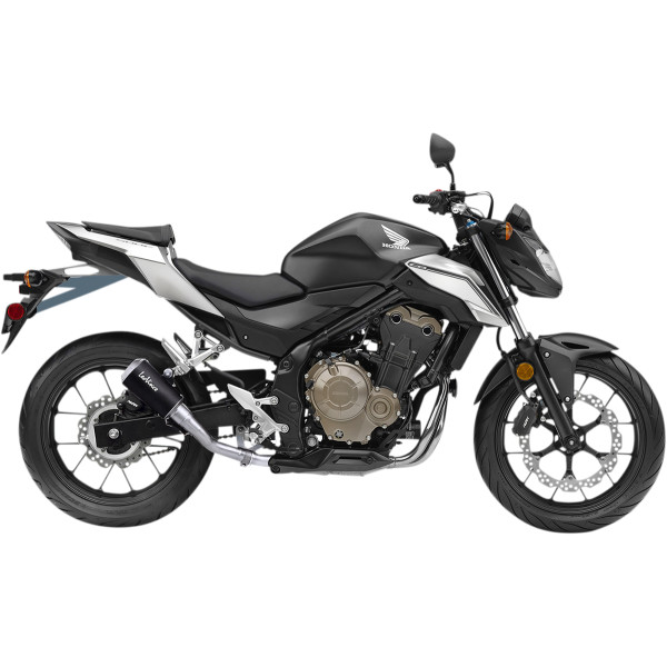 LV-10 スリップオンマフラー 19年-22年 CBR500RA 黒