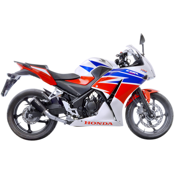 LV-10 スリップオンマフラー 14年-17年 CBR300F 黒