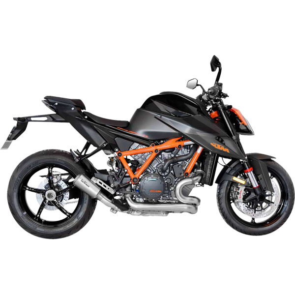 LV-10 スリップオンマフラー 22年-23年 KTM 1290 Super Duke R EVO シルバー