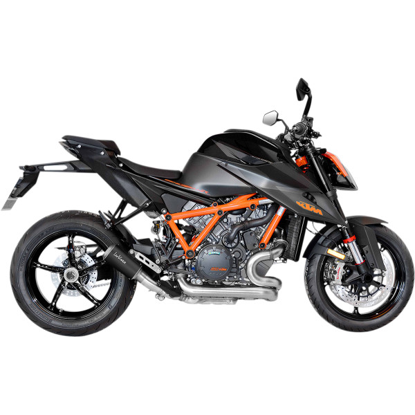 LV-10 スリップオンマフラー 22年-23年 KTM 1290 Super Duke R EVO 黒