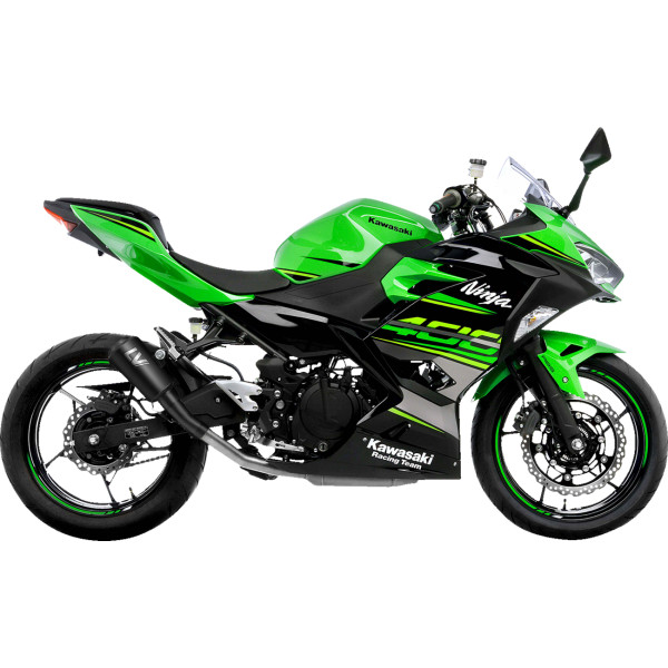 LV-10 スリップオンマフラー 24年 Ninja 500 黒