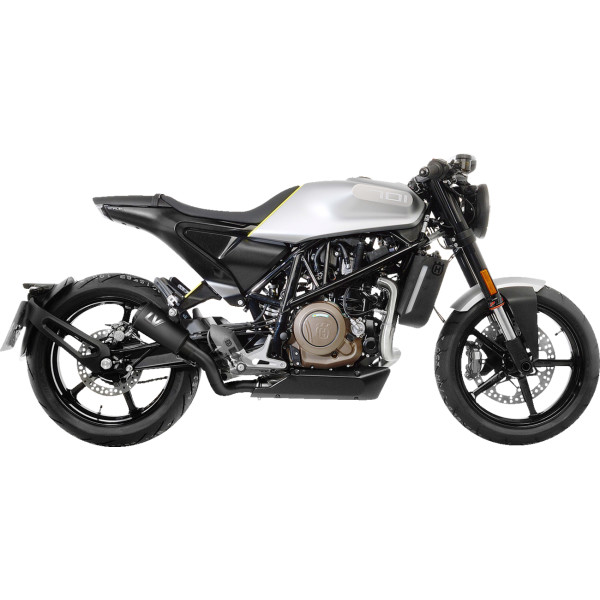 【セール特価】 LV-10 スリップオンマフラー 19年-20年 ハスクバーナ Svartpilen 701 黒