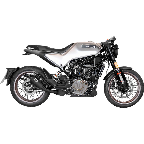 LV-10 スリップオンマフラー 20年-23年 ハスクバーナ Vitpilen 401 黒