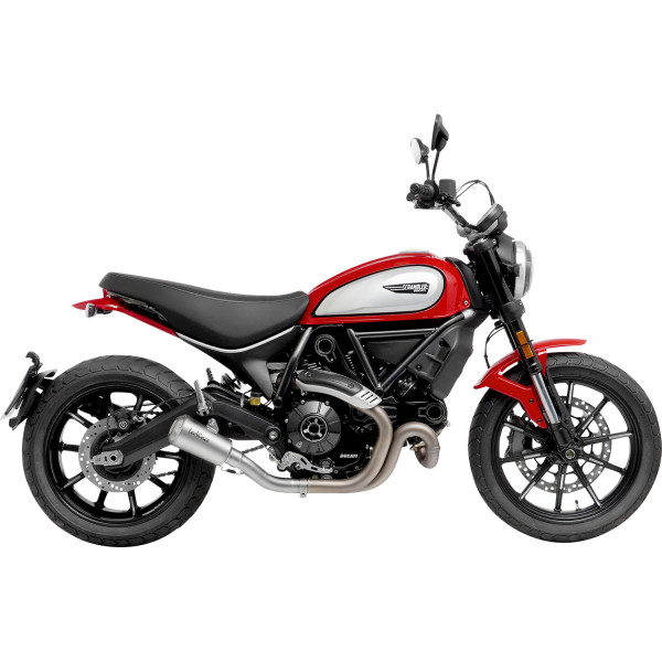 LV-10 スリップオンマフラー 21年-22年 ドゥカティ Scrambler Icon シルバー