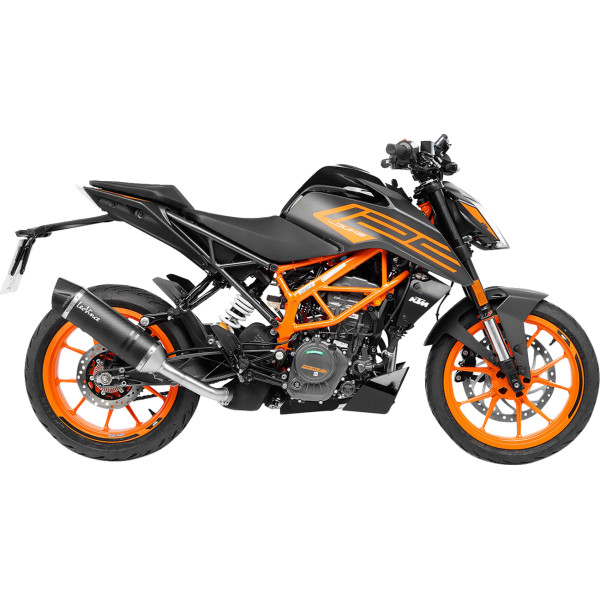 LV One EVO スリップオンマフラー 21年-23年 KTM 390 Duke 黒