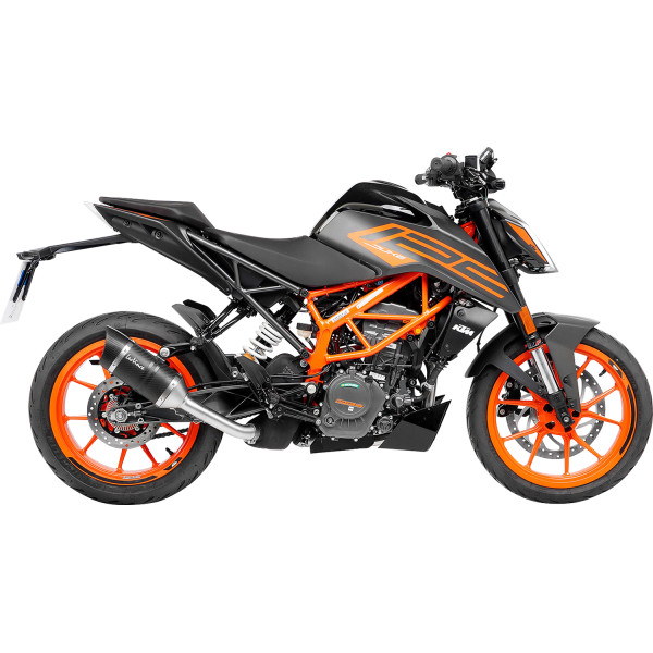 LV Pro スリップオンマフラー 21年-23年 KTM 390 Duke 黒
