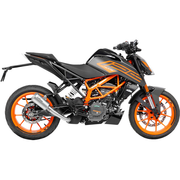 LV-10 スリップオンマフラー 21年-23年 KTM 390 Duke シルバー