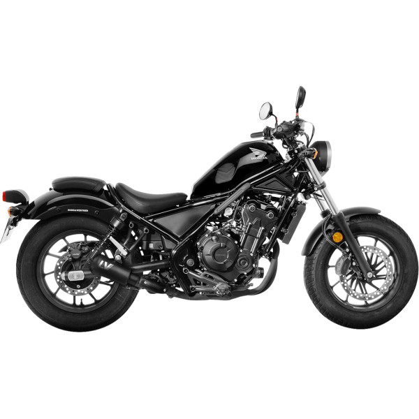 LV-10 Full Black スリップオンマフラー 17年-22年 CMX300 Rebel 黒