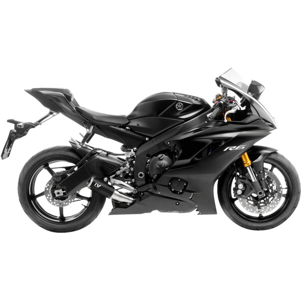 LV Corsa Black Edition スリップオンマフラー 06年-20年 YZF-R6 黒