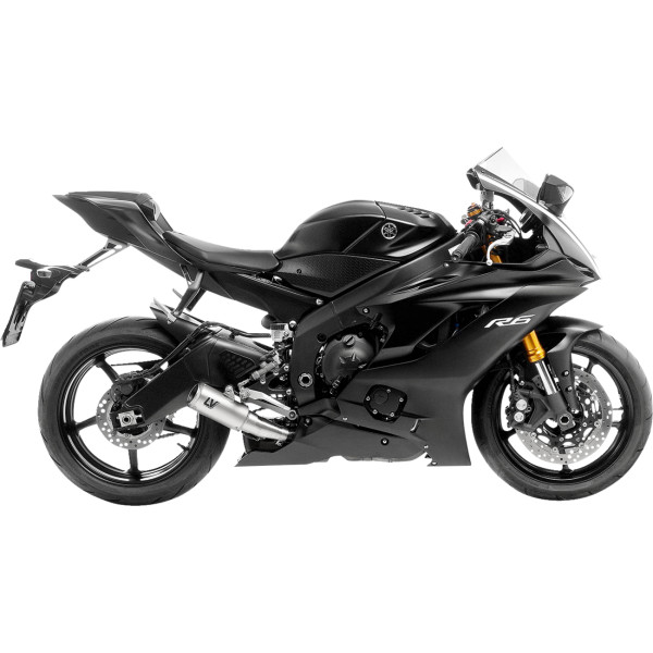 LV Corsa Titanium スリップオンマフラー 06年-20年 YZF-R6 シルバー