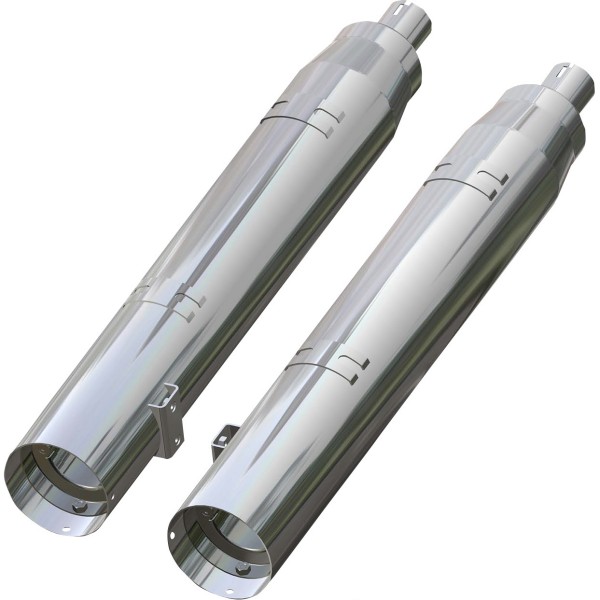 スリップオンマフラー 4-1/2" 21年-22年 Indian Roadmaster Limited クローム