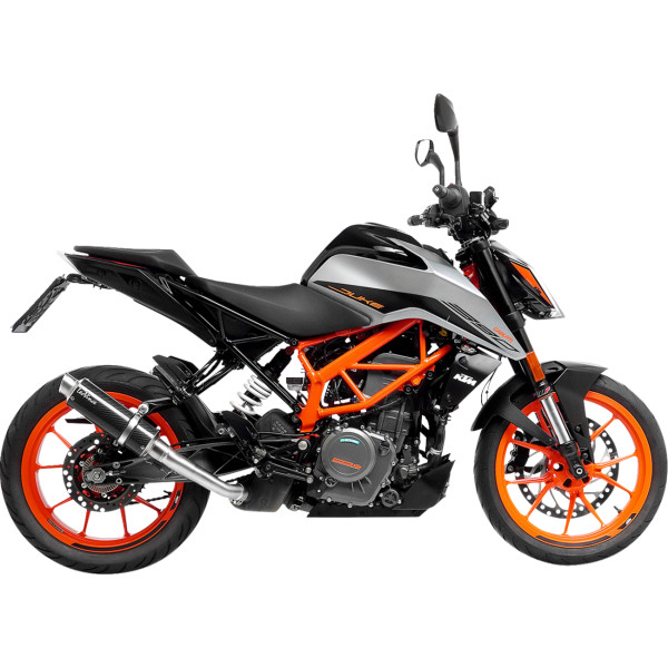 GP Corsa EVO スリップオンマフラー 21年-23年 KTM 390 Duke 黒