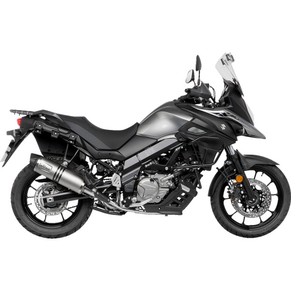 LV One EVO スリップオンマフラー 17年-21年 V-Strom 650 シルバー