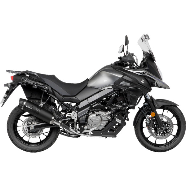 【セール特価】 LV One EVO スリップオンマフラー 17年-21年 V-Strom 650 黒