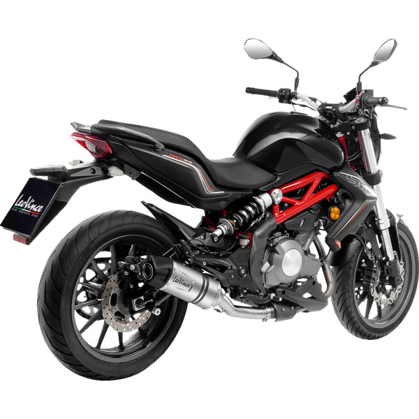 LV One EVO スリップオンマフラー 19年-20年 Benelli BN302 S シルバー