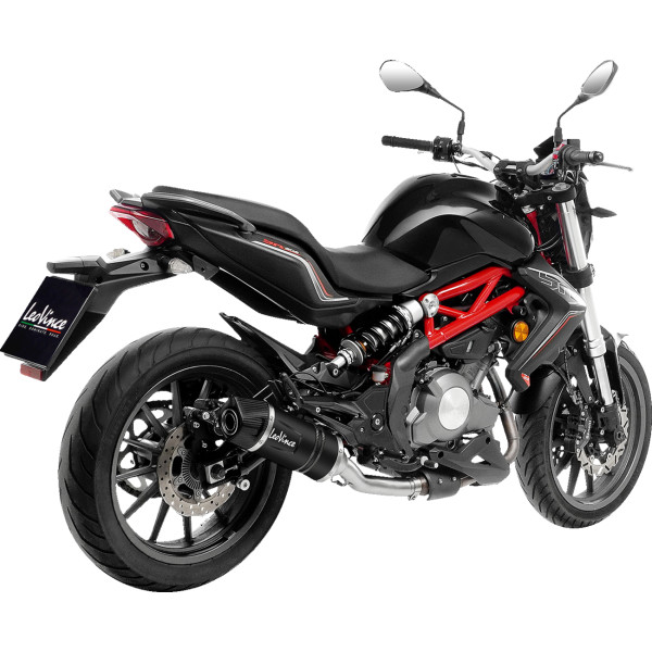 LV One EVO スリップオンマフラー 19年-20年 Benelli BN302 S 黒