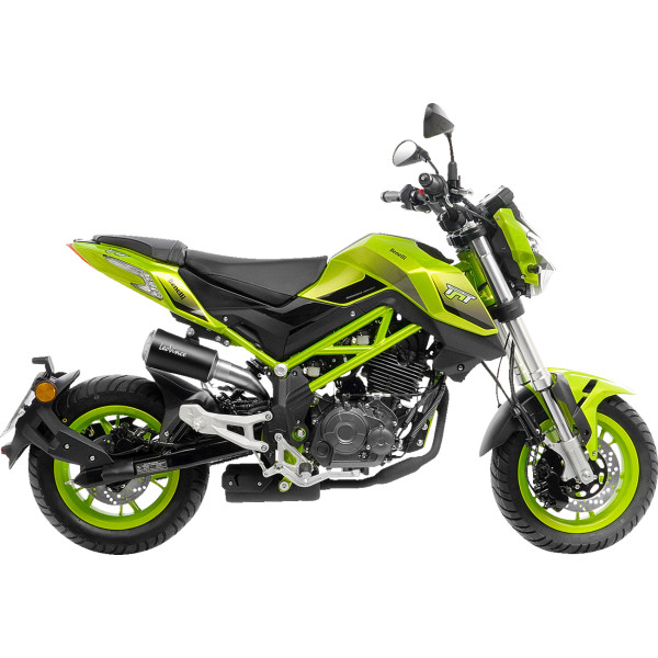 LV-10 スリップオンマフラー 18年-23年 Benelli TNT 135 黒