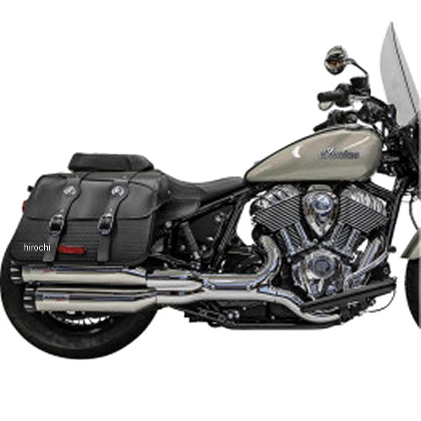 スリップオンマフラー 4インチ 22年-23年 インディアン CHIEF クローム