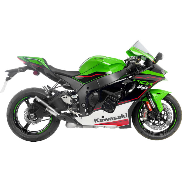 LV Corsa スリップオンマフラー 16年-23年 Ninja ZX-10R 黒