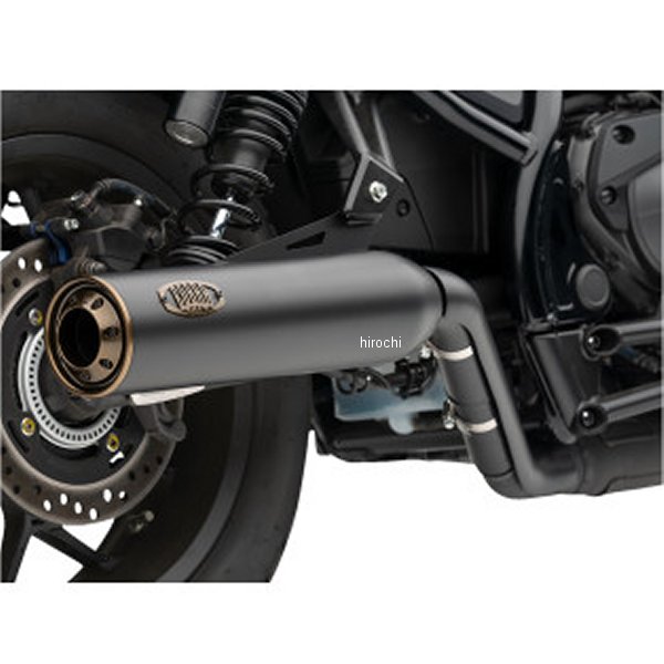 スリップオンマフラー 21年-23年 レブル1100 黒/ブロンズ