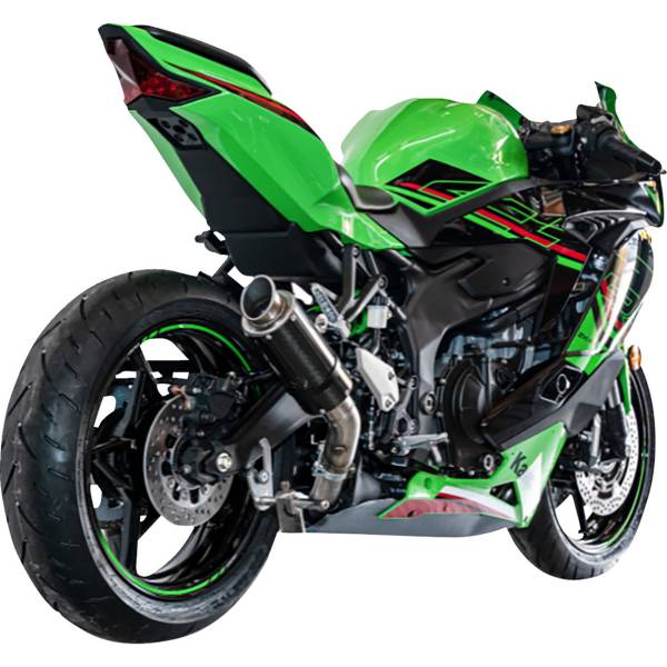 Growler スリップオンマフラー 23年 カワサキ Ninja ZX -4RR KRT Edition 黒