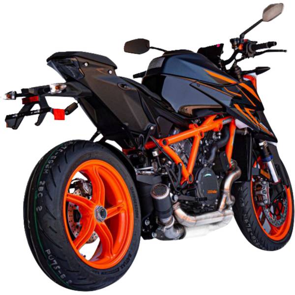 【セール特価】 Stinger スリップオンマフラー 22年 KTM 1290 Super Duke R EVO 黒