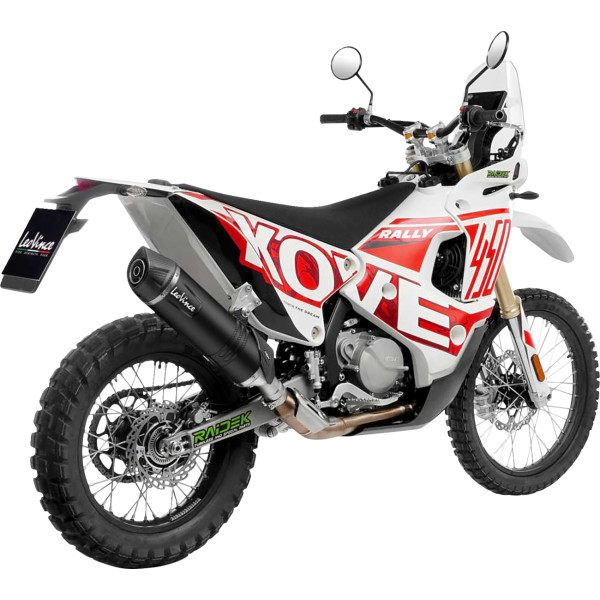マフラー KOVE 450 RALLY LOW / HIGH ブラック