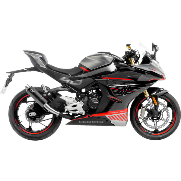 マフラー GP CORSA ブラック CF MOTO 450 SS SR