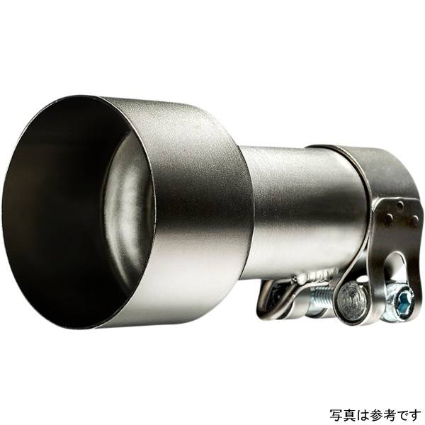 エキゾーストアダプター 44.45mm シルバー