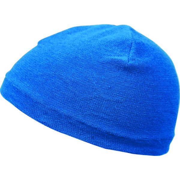 抗菌防臭ヘルニットキャップ ブルー