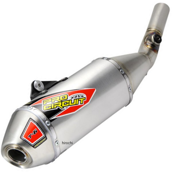 スリップオンマフラー T-6 21年 KX250、KX250F
