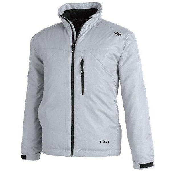 メガヒートライトウォームジャケット シルバーグレー