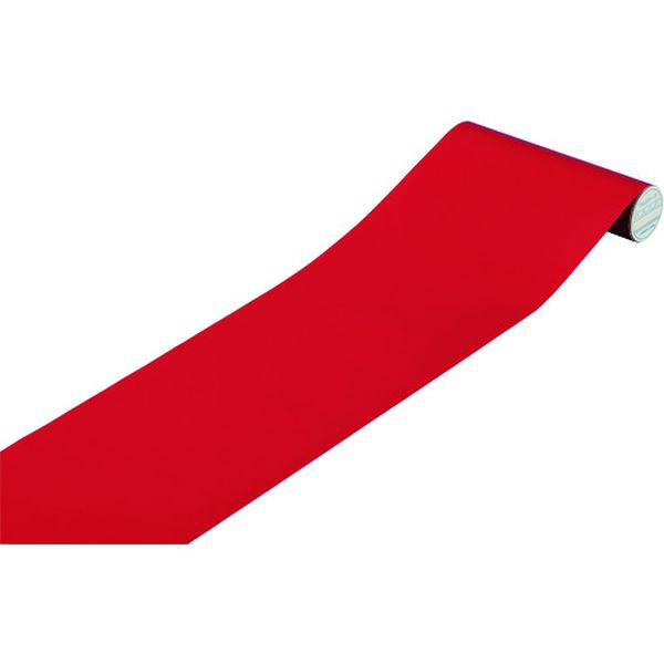 配管識別テープ 赤 AH501(大) 150mm幅×2m アルミ