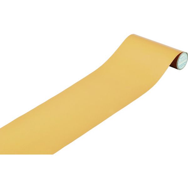 123-7173 配管識別テープ 薄い黄(ガス関係) AH506(大) 150mm幅×2m アルミ