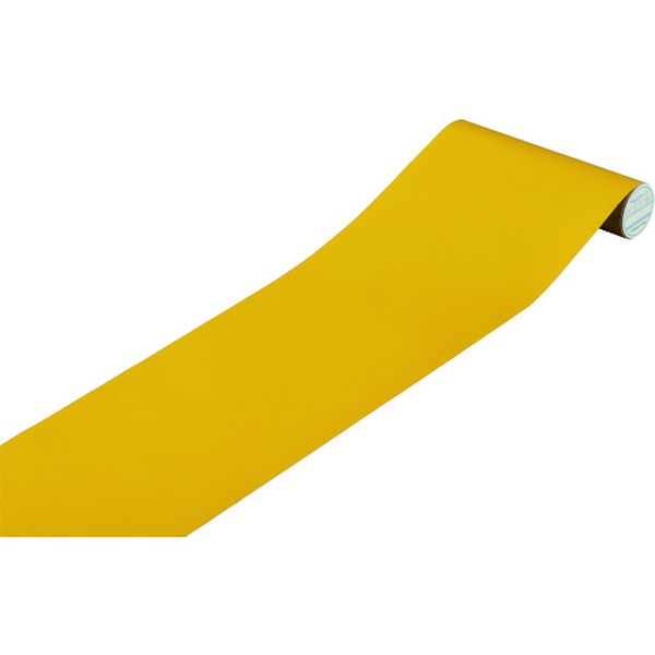 配管識別テープ 黄 AH519(大) 150mm幅×2m アルミ