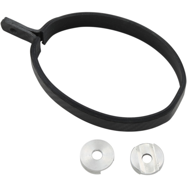 マフラークランプ 黒