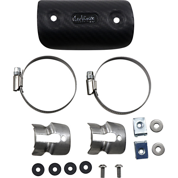 Universal Clamp-On ヒートシールド S 黒