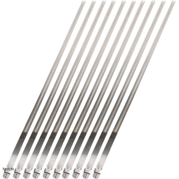 ステンレス タイ ポジティブロッキング 1/2インチ x 20インチ 10個入り