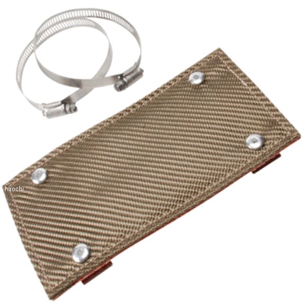 ヒートシールド フレキシブル 4インチ x 8インチ チタニウム