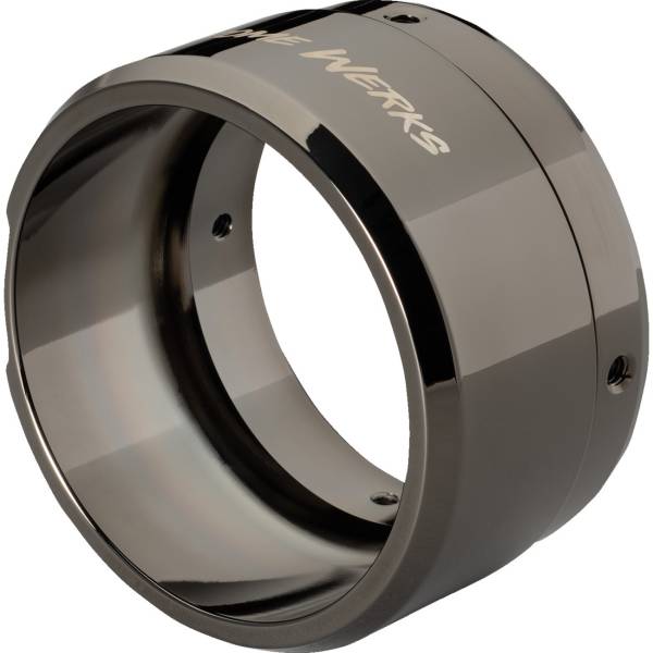 クラシック エンド キャップ チップ 黒/シルバー