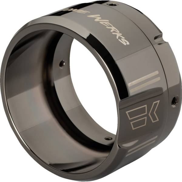 クラシック エンド キャップ チップ 黒/シルバー