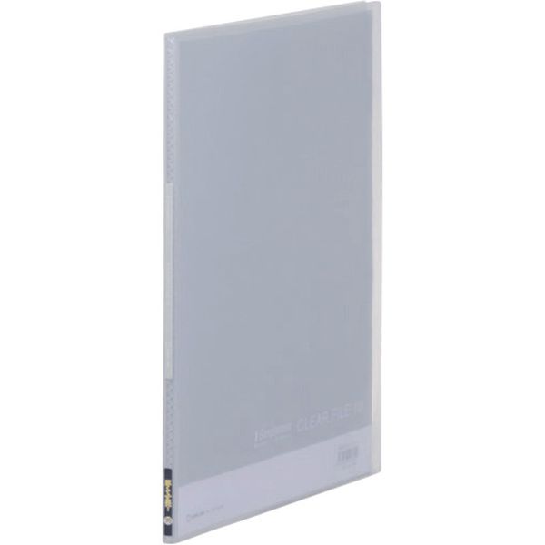 186TSPHT 128-6500 JIM シンプリ-ズクリア-ファイル(透明) A4タテ型 透明 10ポケット