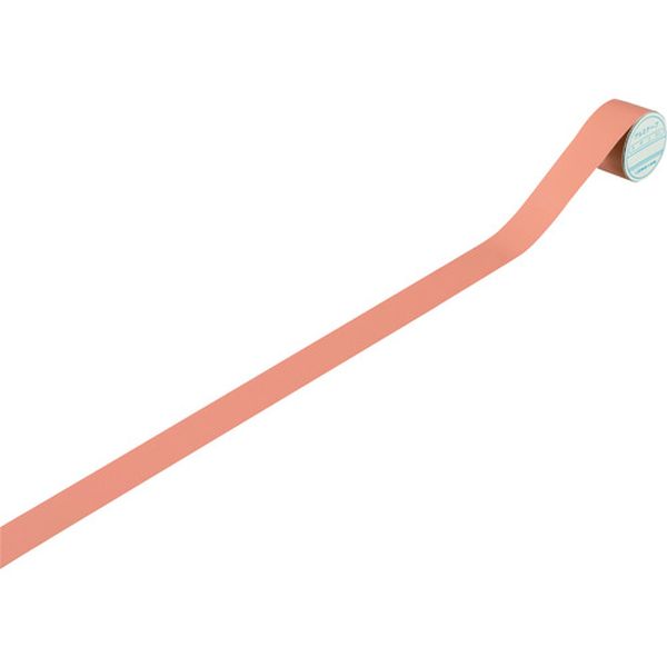 106-4703 配管識別テープ 薄い黄赤(電気関係) AH503(S小) 25mm幅×2m アルミ